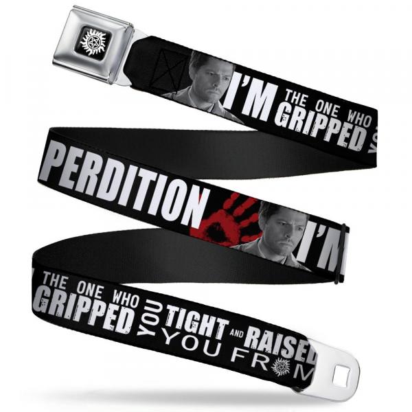 Supernatural Castiel Perdition Seat Belt Belt