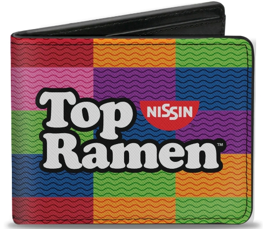 Top Ramen Multicolor Bi-Fold Wallet