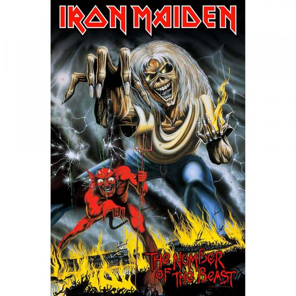 Iron Maiden The Number of the Beast Banner picture