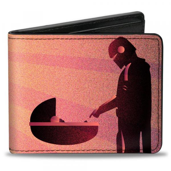 Star Wars Mandalorian and Child Bi-Fold Wallet picture