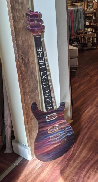 Guitar "Eagle Eye" Personalized (12X36) picture