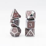 Champagne Mesh RPG Dice Set