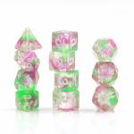 11 piece Dragon Swirl RPG Dice Set