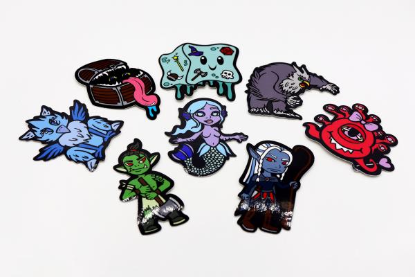 Monster Index: Complete Sticker Set!