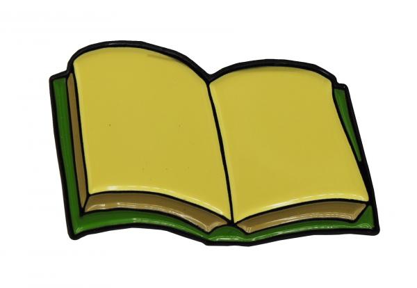 Open Book Pin