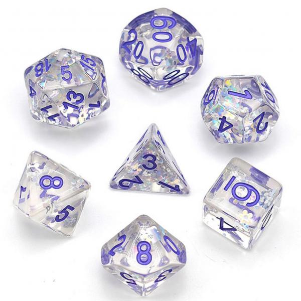 Foil Daisy Fragment RPG Dice Set