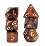 Chessex: Scarab Blueblood with Gold Dice