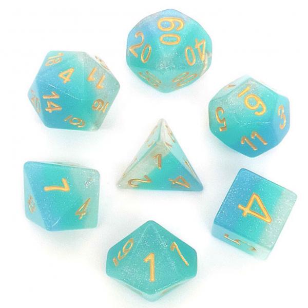 Blue Layers RPG Dice Set picture