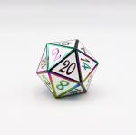 D20 White with Burnt Opal - 35mm Extra Large