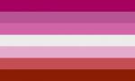 LGBTQ Lesbian Pride Flag 3'x5' with Grommets