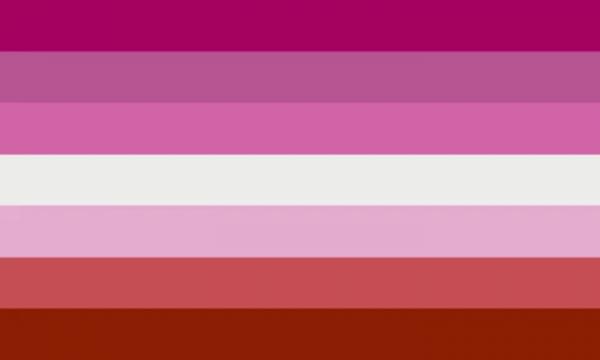 LGBTQ Lesbian Pride Flag 3'x5' with Grommets