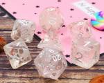 Blossom Snowfall Dice RPG Dice Set