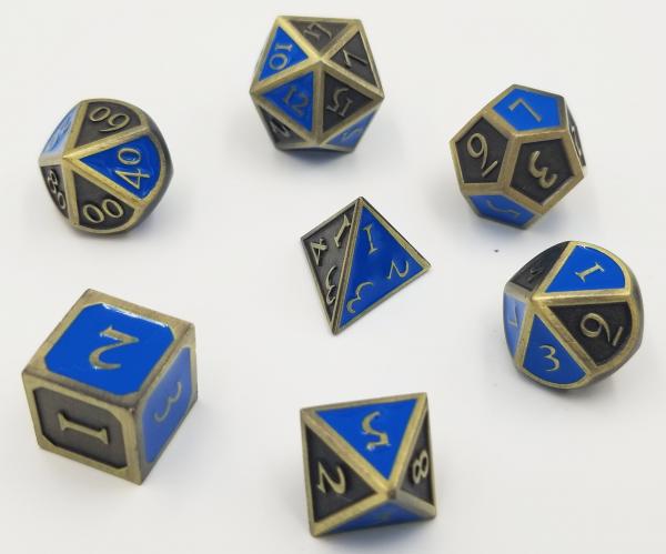 House Pride - Wisdom Metal RPG Dice Set