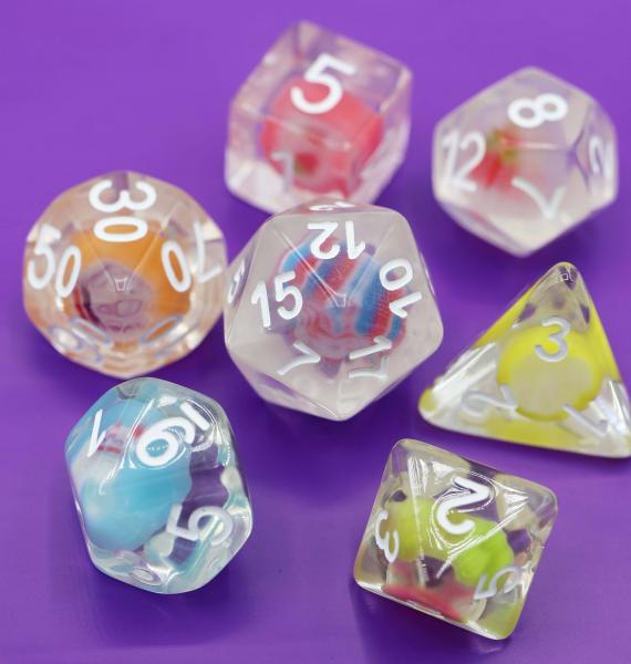 Candy Filled Dice - X-Large RPG Set