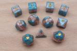 Trans Heartbeat Dice Set