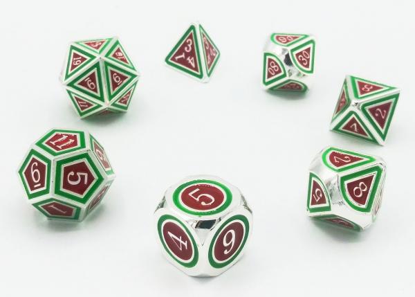 2019 Limited Edition Metal Christmas Dice Set picture