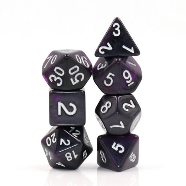 Purple Twilight RPG Dice Set picture