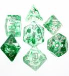 Green Nebula RPG Dice Set