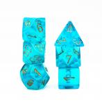 Chessex: Borealis Teal with Gold Dice