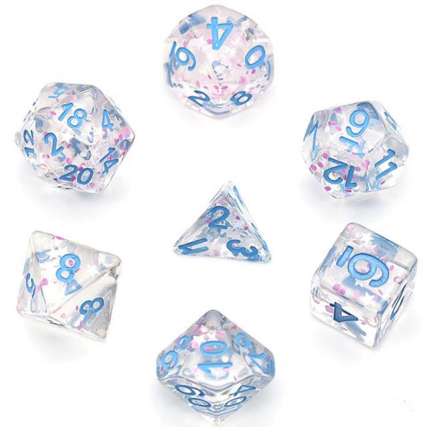 Iridescent Stars RPG Dice Set picture