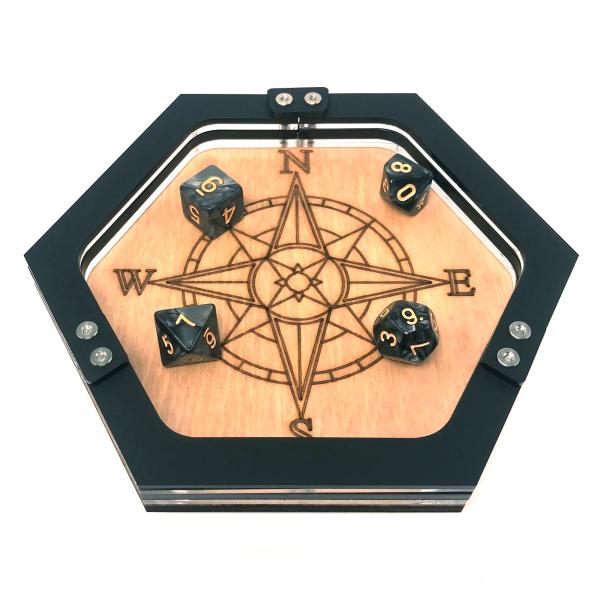 Compass - Hexagon Dice Tray picture