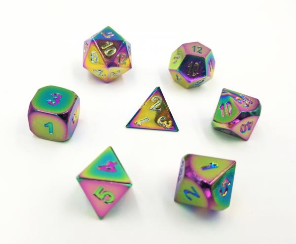 Burnt Opal RPG Dice Set