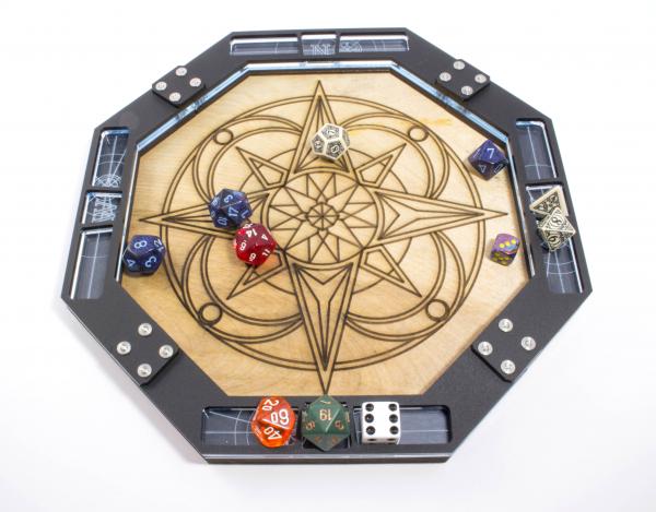 Compass - Octagon Dice Tray picture