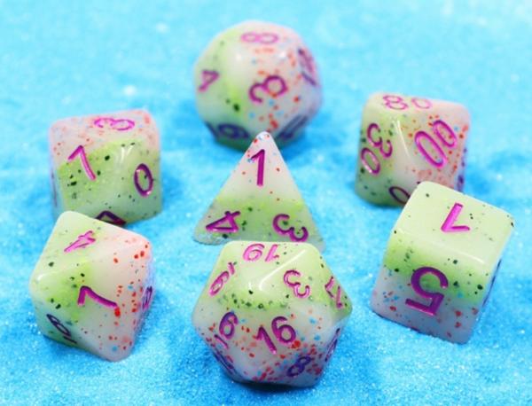 Provence Lavender RPG Dice Set picture