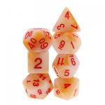 White Jade RPG Dice Set