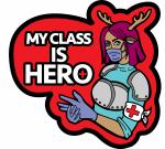 My Class Is Hero Sticker