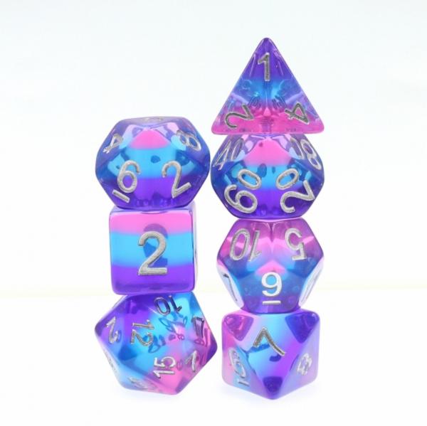 Purple Sky RPG Dice Set picture