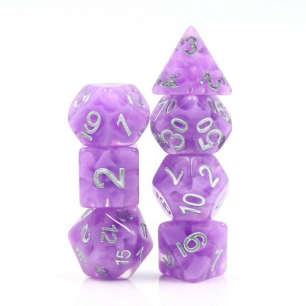 Purple Haze RPG Dice Set