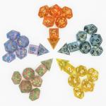 Frosted Mermaid RPG Dice