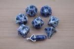 Level Up: Blue Bahia Granite RPG Set & Bonus Pendant