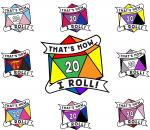 Thats How I Roll Enamel Pride Pins