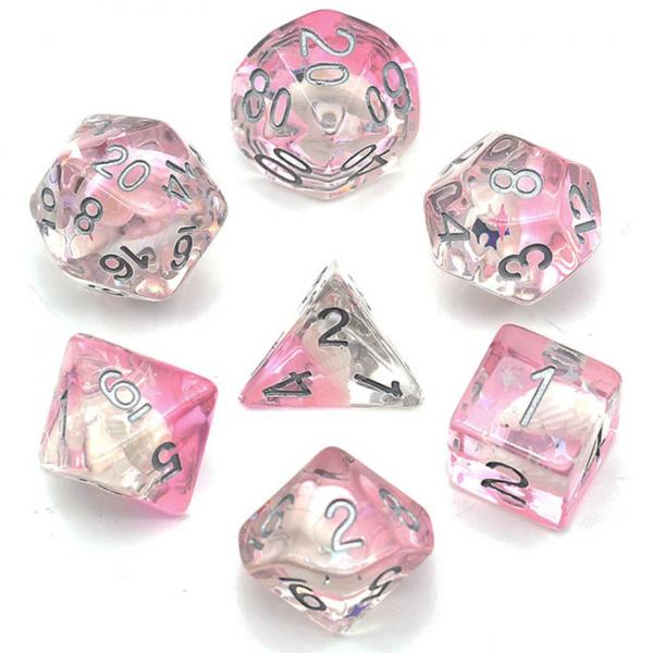 Pink Conch RPG Dice Set picture