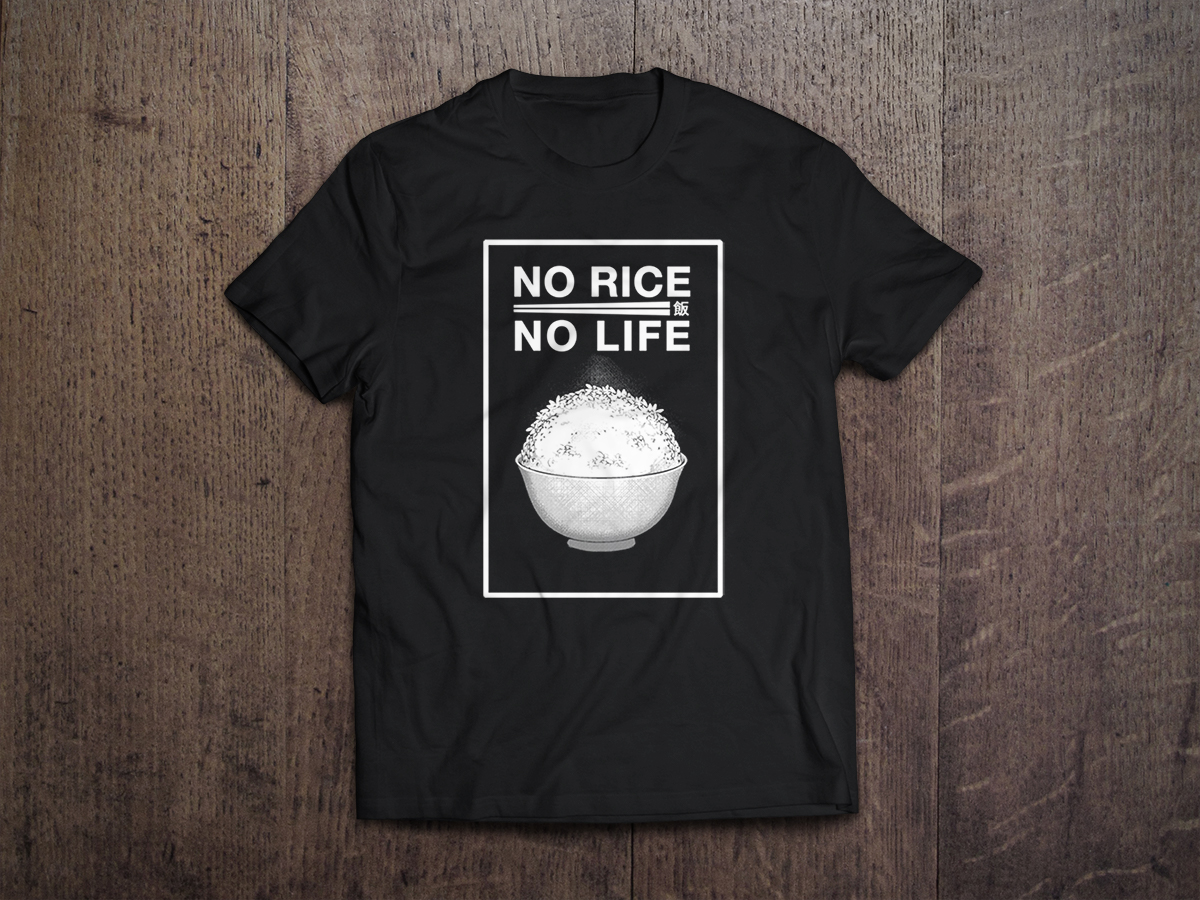 Cotton manga shirts picture