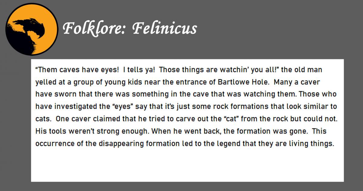 8.5 x 11 Folklore Print "Felinicus" with official ShadowMyths Seal picture