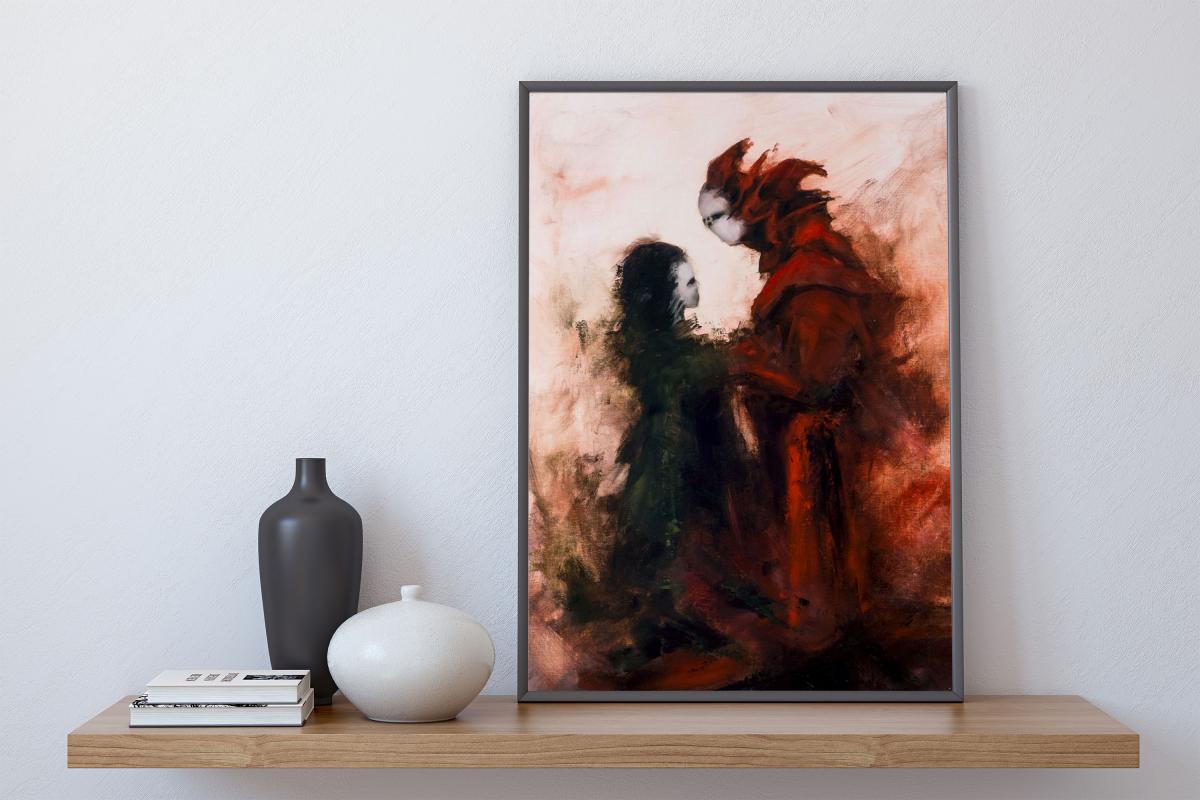 11 x 14 Print "Moment in Time" with Backing Board picture