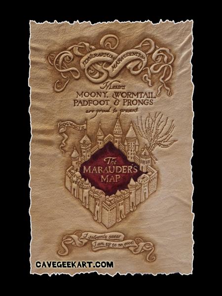 Harry Potter - Marauder's Map title