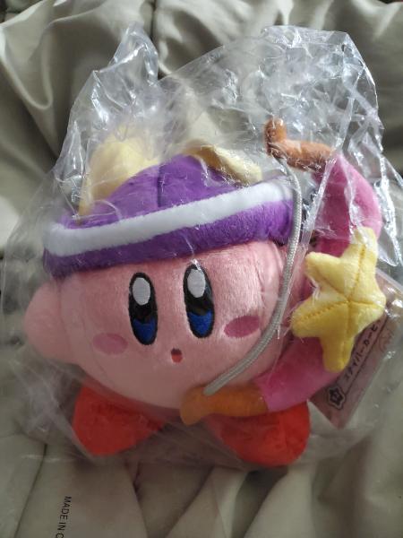 Licensed Cupid Kirby plush San-Ei