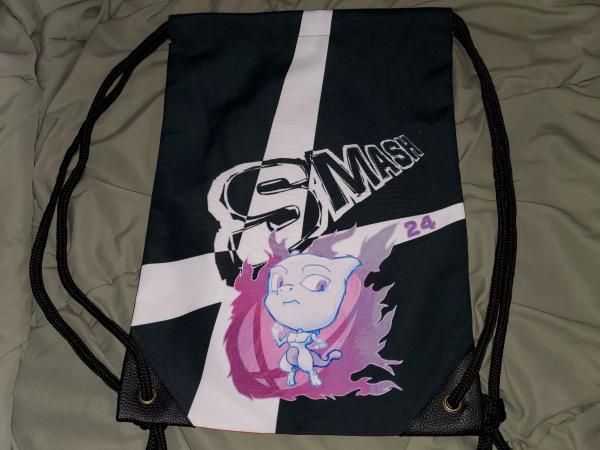 Mewtwo 17" Super Smash Bros Ultimate Drawstring Backpack