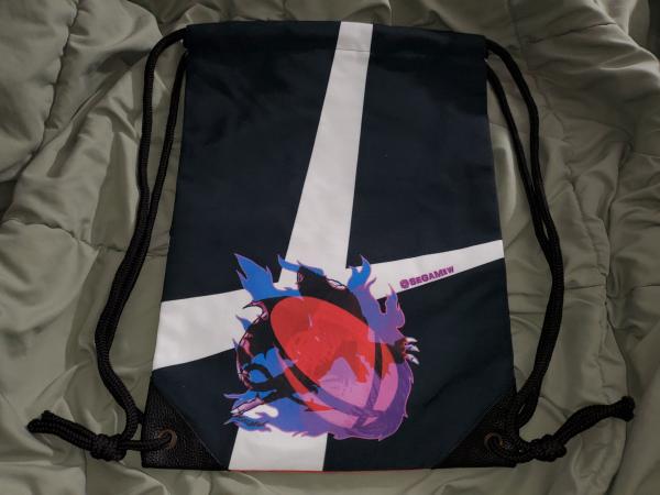 Ridley 17" Super Smash Bros Ultimate Drawstring Backpack picture