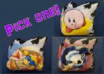 12" Super Smash Bros Pillow Cushion Kirby series PICK ONE