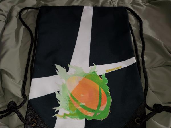 Splatoon Inkling 17" Super Smash Bros Ultimate Drawstring Backpack picture