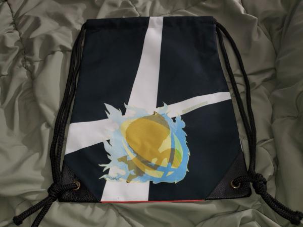 Lucas 17" Super Smash Bros Ultimate Drawstring Backpack picture