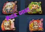 12" Super Smash Bros Pillow Cushion Legend of Zelda series PICK ONE