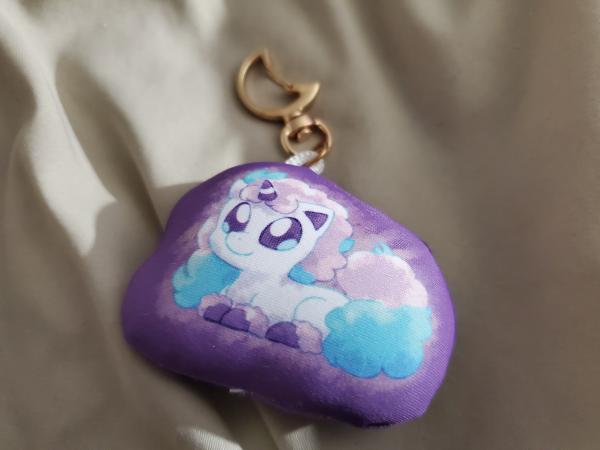 2" Galar Ponyta pillow charm picture