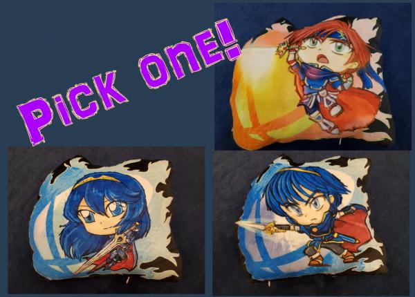 12" Super Smash Bros Pillow Cushion Fire Emblem series PICK ONE picture