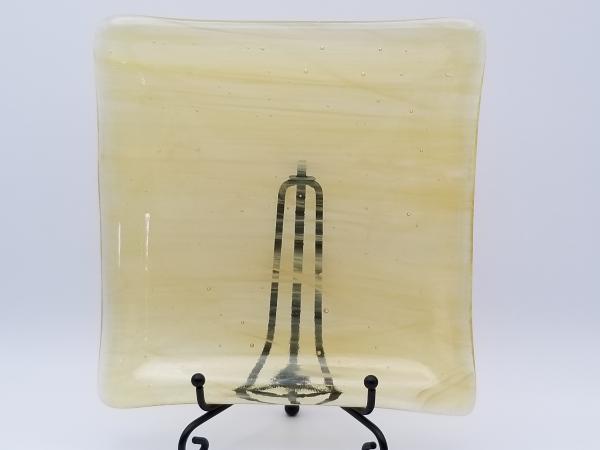 Fused Glass Square Tray/Plate picture